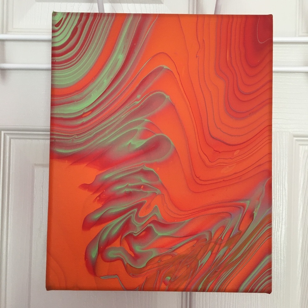 8”x10” Abstract Painting - Picture 4 of 7